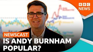 Is UK Prime Minister Andy Burnham popular or just new | BBC Newscast