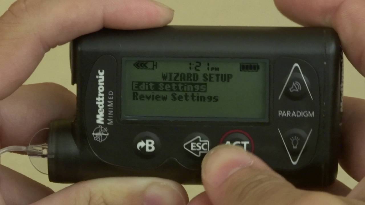 MiniMed   Change BG Targets