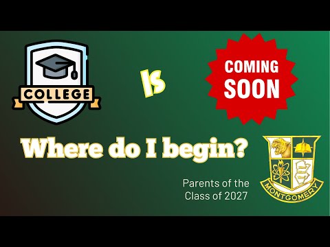College is Coming Soon: Where do I Begin???