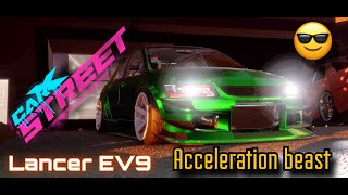 Car x street | lancer EV9 | acceleration beast