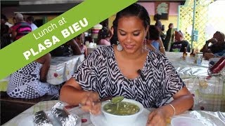 Lunch at Plasa Bieu | Curacao food