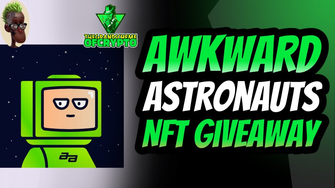 WIN A FREE NFT! AWKWARD ASTRONAUTS NFT ON GEMINI AND NIFTY GATEWAY