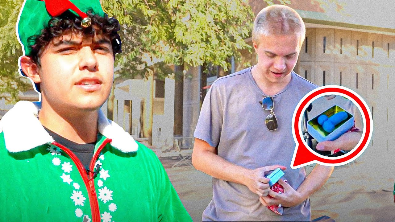 Giving Strangers Terrible Christmas Gifts..