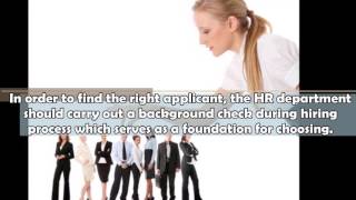 Choosing the Best Background Check Companies for a Good Hire