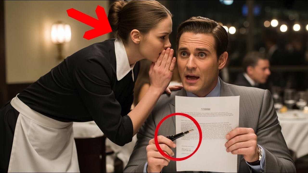 "Waitress Outsmarts Billionaire—And Saves a $100M Deal"