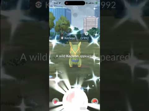✨RARE!!! Shiny Kecleon CAUGHT In Pokemon Go!!!✨ #shorts #pokemon