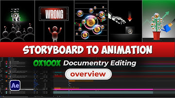 Getting Rich in Crypto | Storyboard to Animation |  0x100x Editing Style | Overview