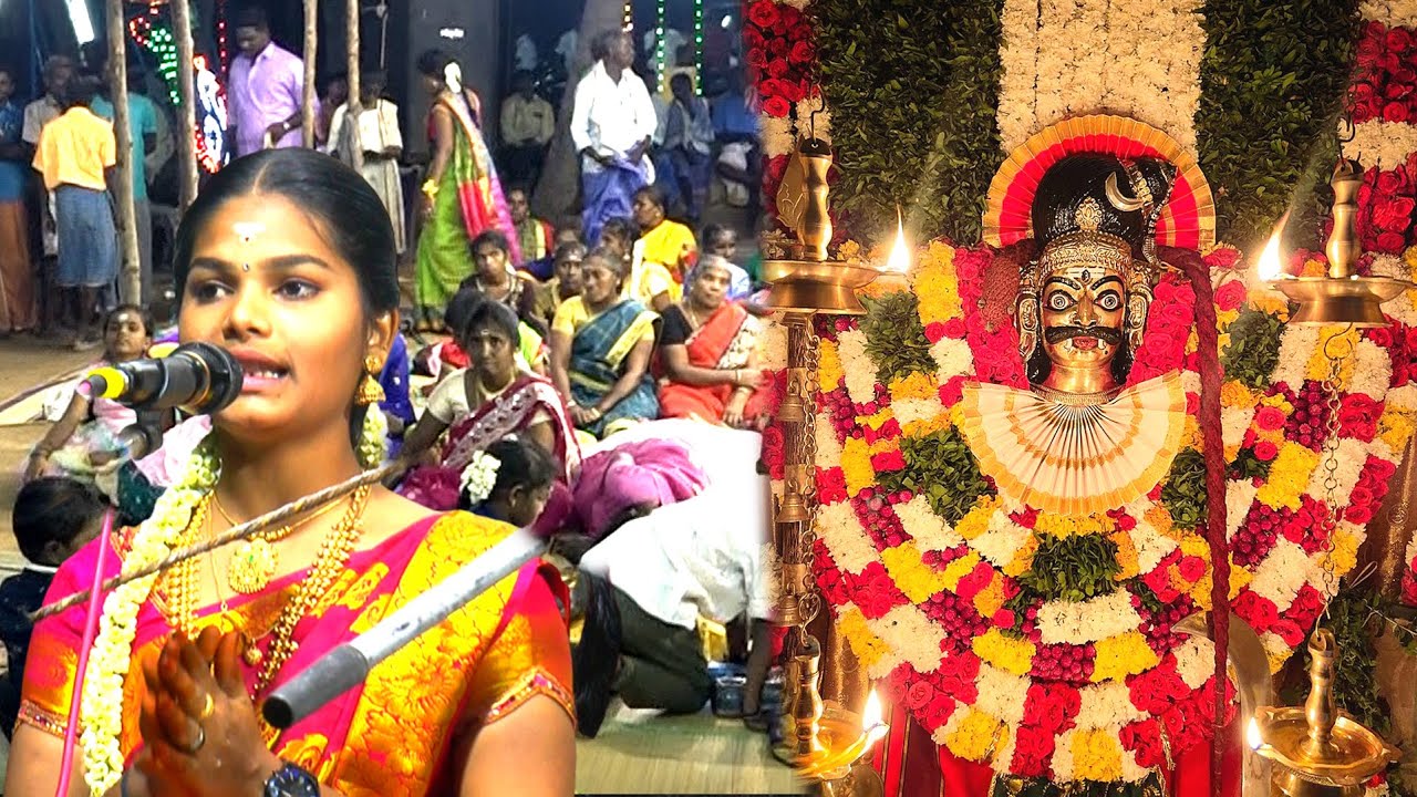 சுடலை ஐயா வரும் தோரணத்தை எடுத்துரைத்த வில்லிசை | மாதவி வில்லிசை