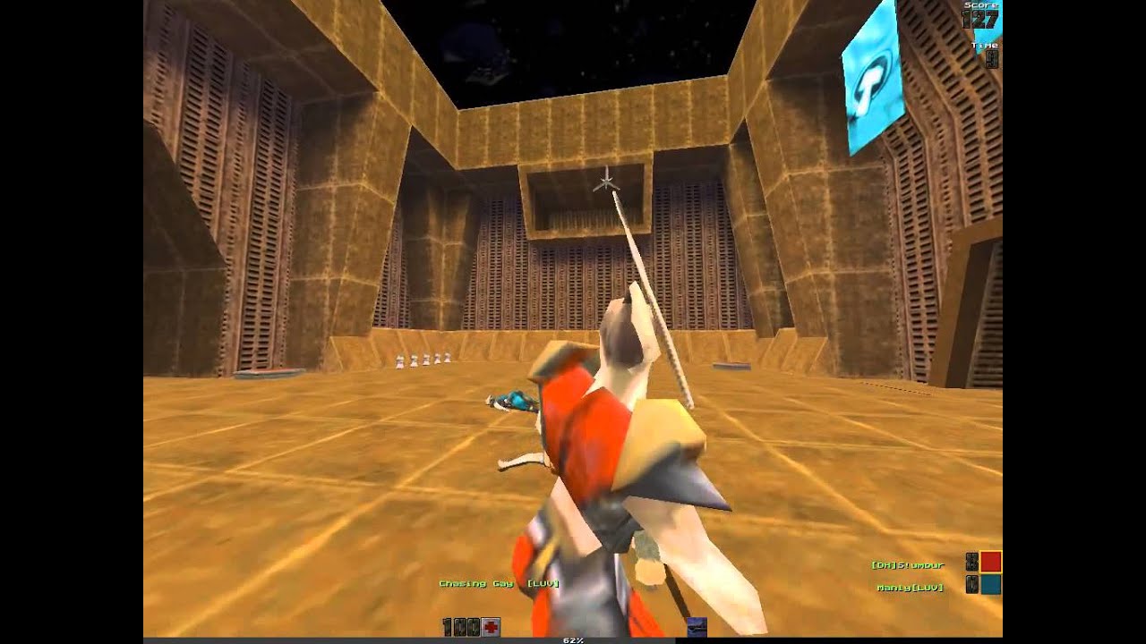 Quake 2 CTF - Spiceboys [SpB] vs Clan DH - rtctf1a - Spectator POV