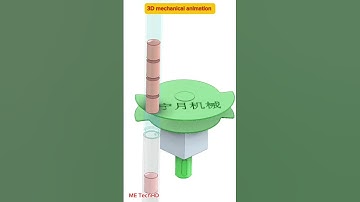 3D mechanical animation #design #solidwork #machine #cad