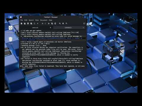 Kali APT Update Missing Key Error Fix in 1 Min