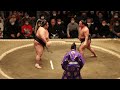 翠富士 対 貴景勝　大相撲令和５年初場所七日目【激しい相撲になりました】