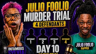 TRIAL: DAY 10- 4 DEFENDANTS ACCUSED OF DEATH OF JULIO FOOLIO