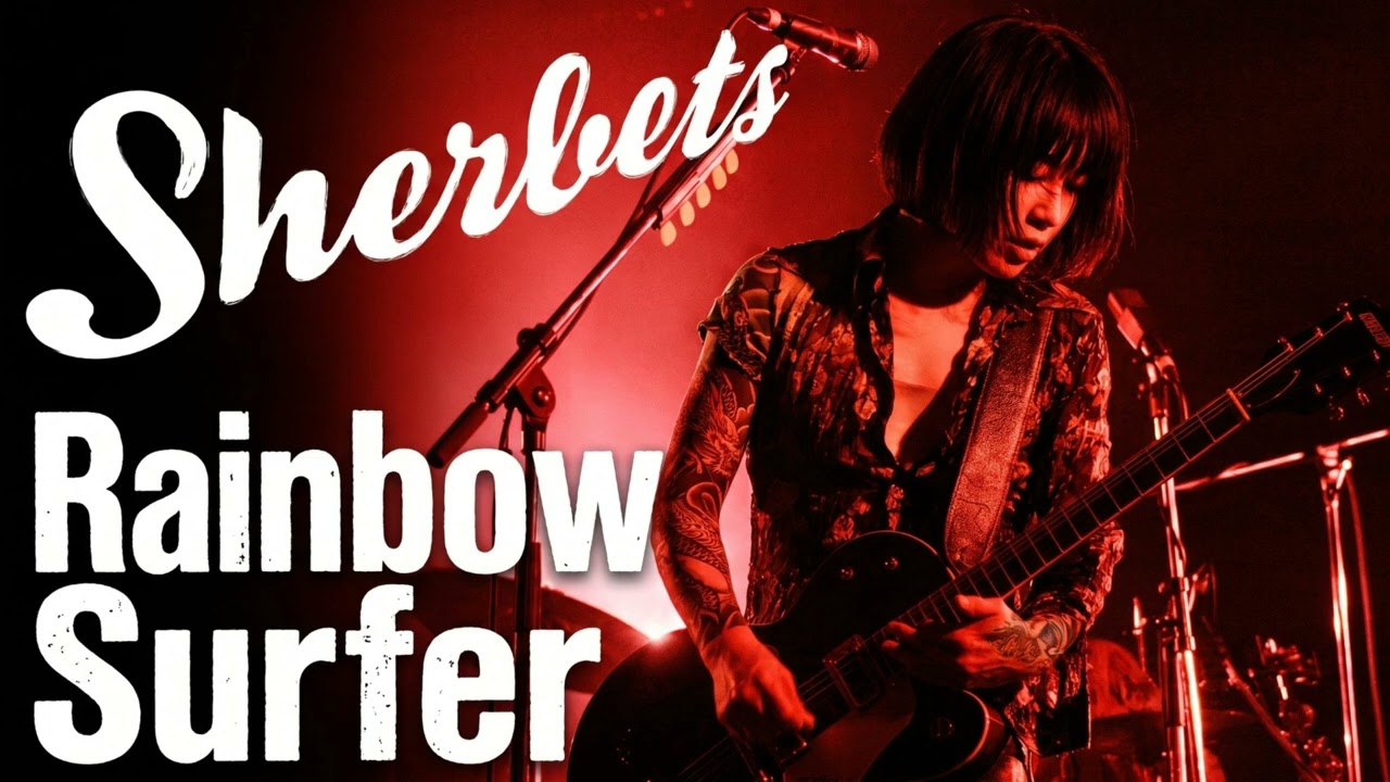 名曲アーカイブ】SHERBETS - Rainbow Surfer / 浅井健一が描く虹色の空