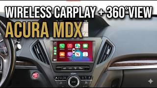 How to Install Acura MDX 2014–2020 Android Screen — Wireless CarPlay, 360° View &amp; Full Walkthrough