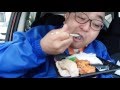 しょうがやき　からあげB弁当　野菜天ぷら