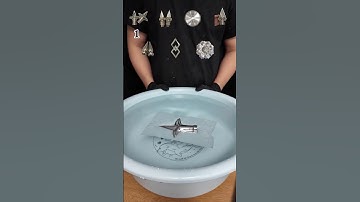 Guess How Many Tissues It Takes to Float on Water! #asmr #experiment #shortsvideo