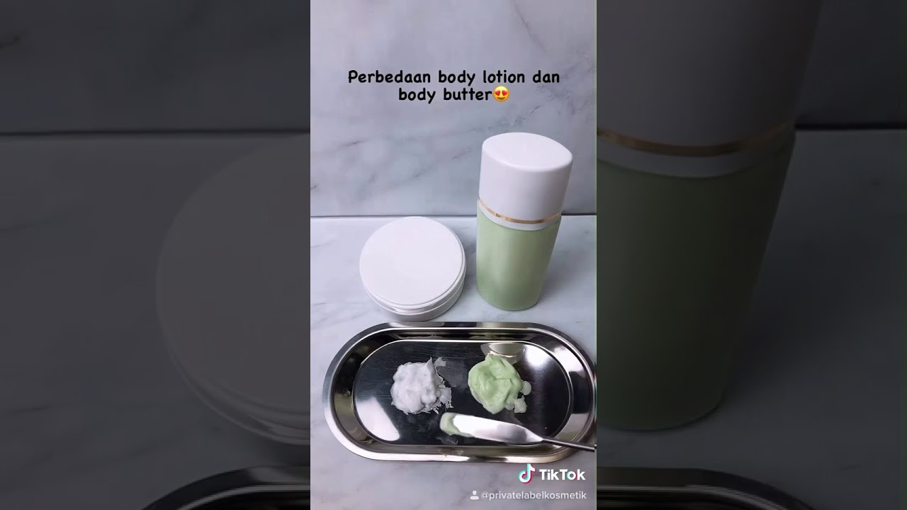 PERBEDAAN BODY LOTION & BODY BUTTER - MAKLON KOSMETIK