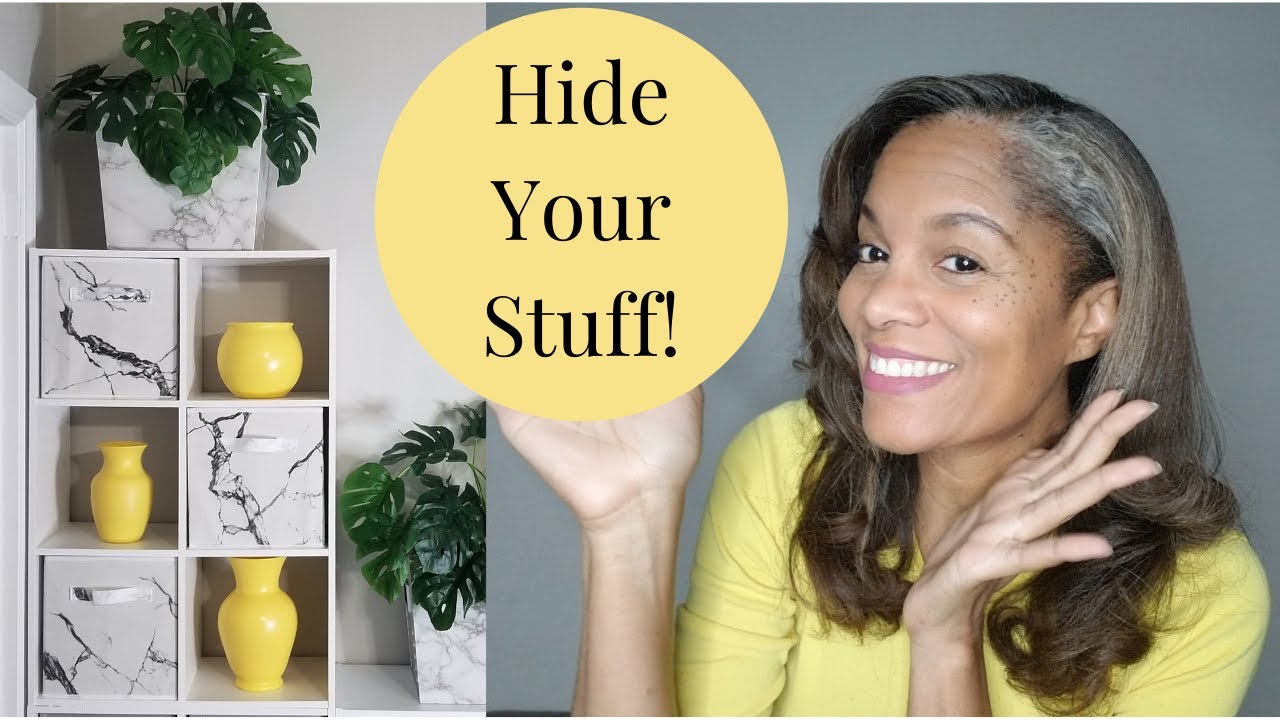 How To Reduce Visual Clutter ~ Stylish Storage Ideas