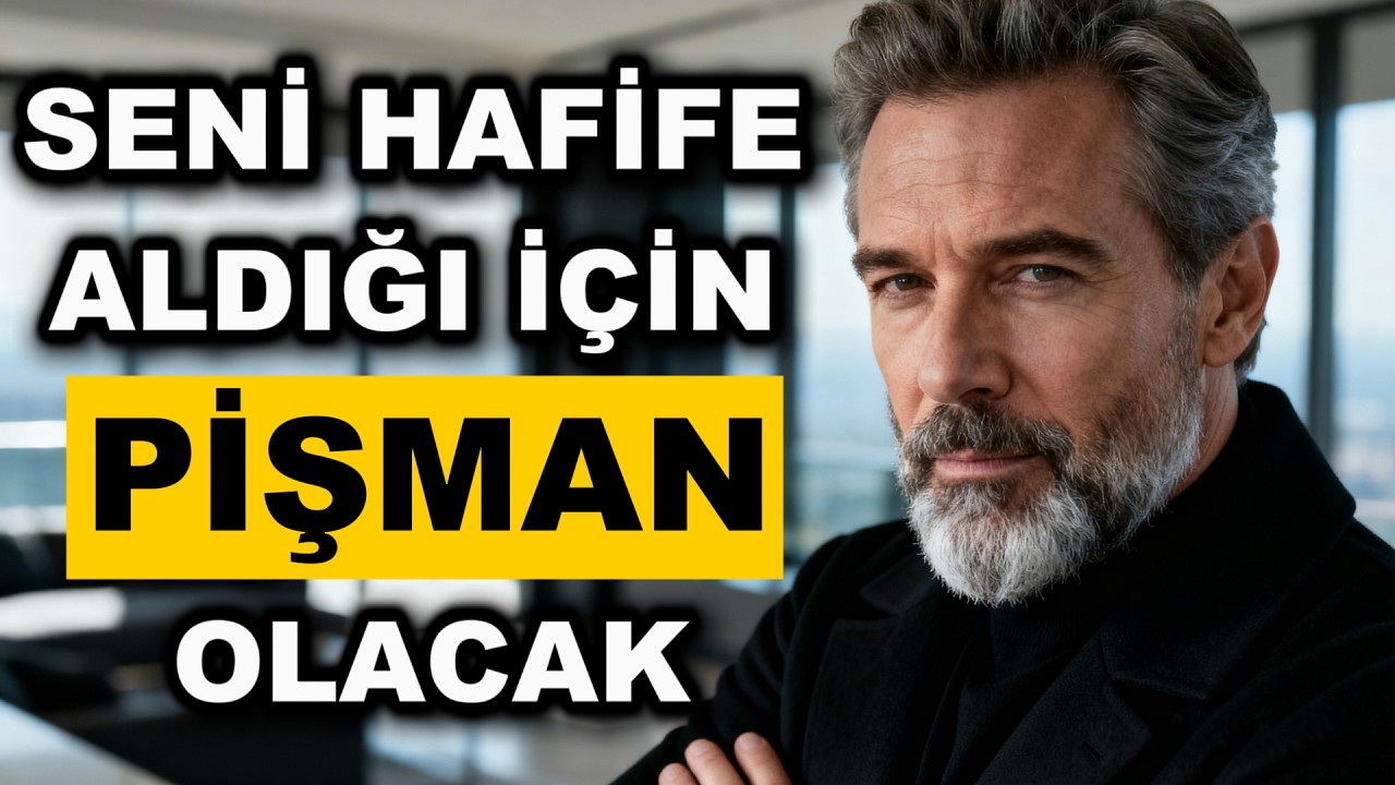Seni HAFİFE Alan Bir Erkeği PİŞMAN Etmenin En ETKİLİ Yolu - Stoacılık