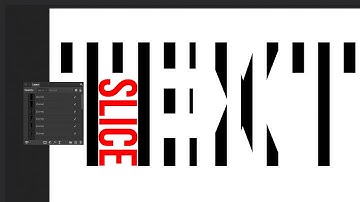 How To Slice Text In Affinity Photo Parallel Lines Tutorial | Graphicxtras