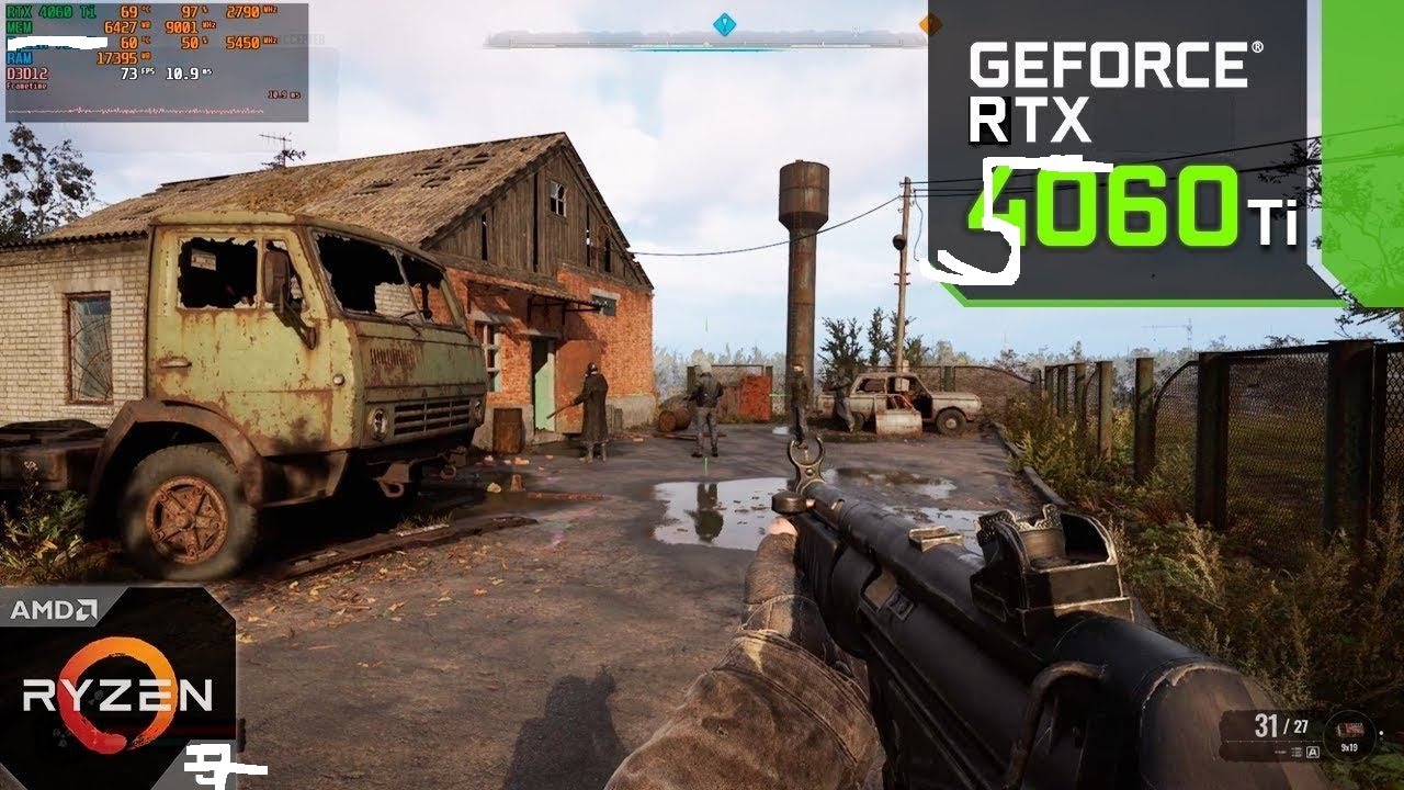 S.T.A.L.K.E.R  2    на  rtx 5060 ti  (патч 1.8.1)