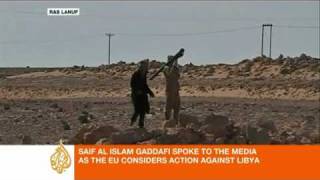 Libyan rebel talks to Al Jazeera