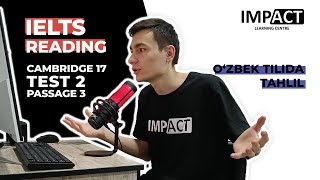CAMBRIDGE IELTS 17 TEST 2 PASSAGE 3 | READING PRACTICE | TAHLIL