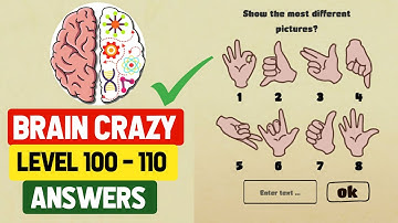 Brain Crazy :: Brain Crazy Level 100 to 110 Answers