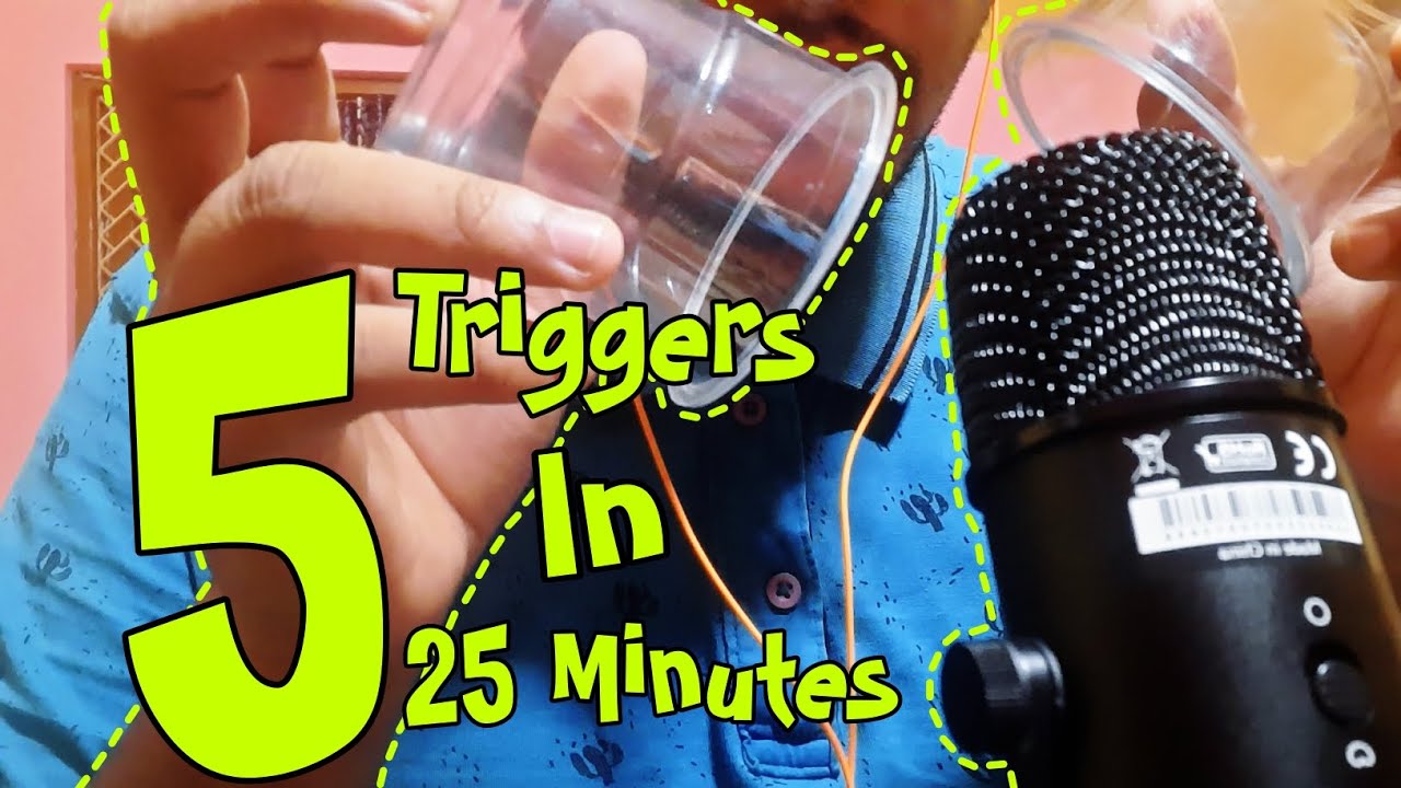 ASMR 5 Triggers in 25 minutes (⁠ᵔ⁠ᴥ⁠ᵔ⁠) - YouTube
