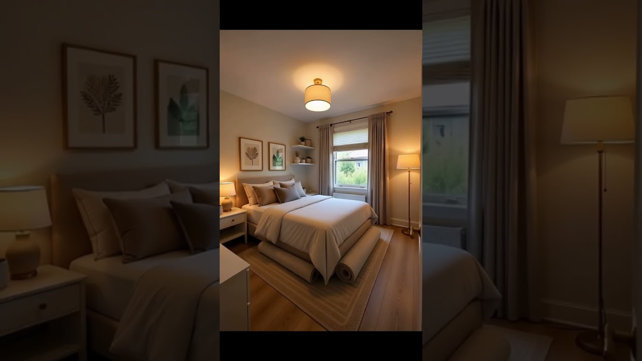 BED ROON DESIGN | Small Bedroom Interior Design | Simple, Modern & Budget-Friendly 