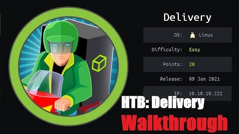 Delivery Walkthrough | HackTheBox | CTF