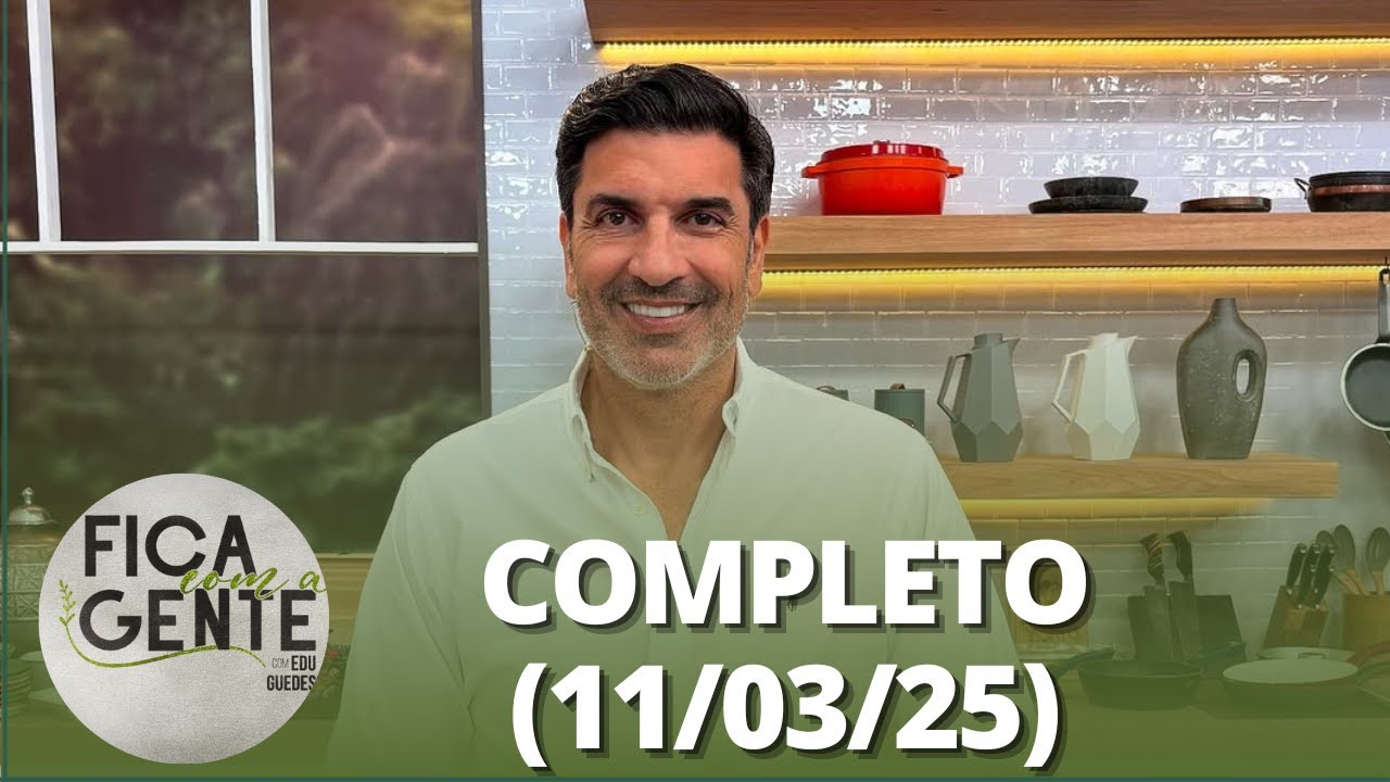 Fica com a Gente: Bolo de Limão; Maminha ao molho madeira e mais receitas (11/03/25) | Completo