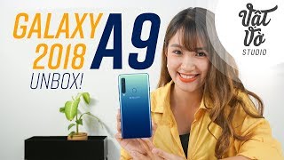 Trên Tay Đánh Giá Nhanh Galaxy A9 2018
