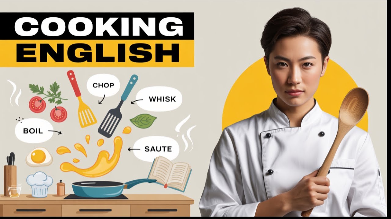 Learn English with Cooking – Essential Kitchen Vocabulary for Career Success