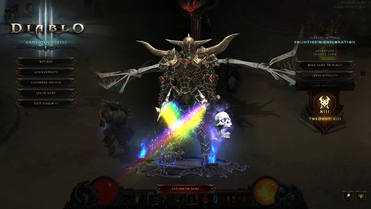 Diablo 3 2.6.1 PTR/Season 12/13 NEW Bul Kathos (45/15