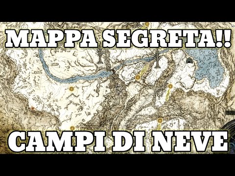 MAPPA CAMPI DI NEVE CONSACRATI NASCOSTA- SEGRETA VETTE DEI GIGANTI - ELDEN RING GUIDA GAMEPLAY ITA
