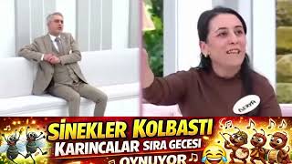 Sinekler Kolbastı, Karıncalar Sıra Gecesi 🤣 Olay Söz! #esraerol #viral