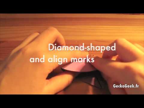 How to fold an origami Crane that fly like a paper plane - YouTube