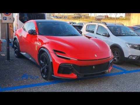 Video Ferrari Purosangue a Milano