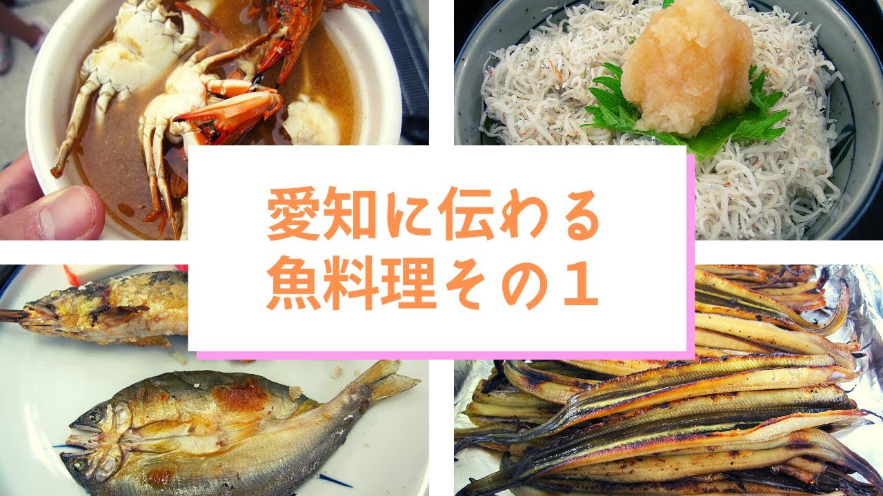 愛知の魚 各地に伝わる魚料理 県内在住のライターが歩いて食べた郷土の魚食 魚食万歳 Youtube