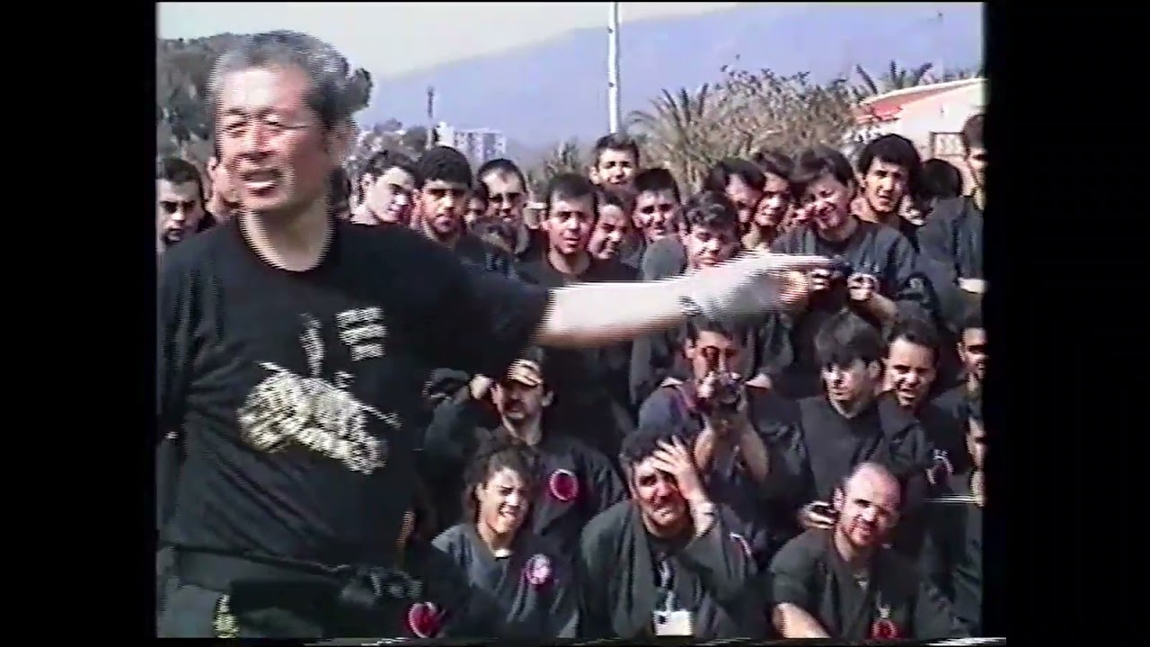 SOKE MASAAKI HATSUMI WITH PEDRO FLEITAS - TORREMOLINOS