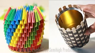 10 Amazing Color Paper Craft Idea |