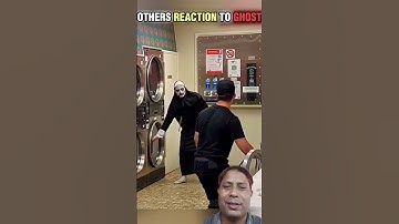 What Happens When a Ghost Shows Up in Public?💀#shorts #funny #trending #reaction #ghost #edit #prank