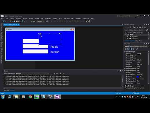 How to create an English-Arabic-Kurdish dictionary in C#