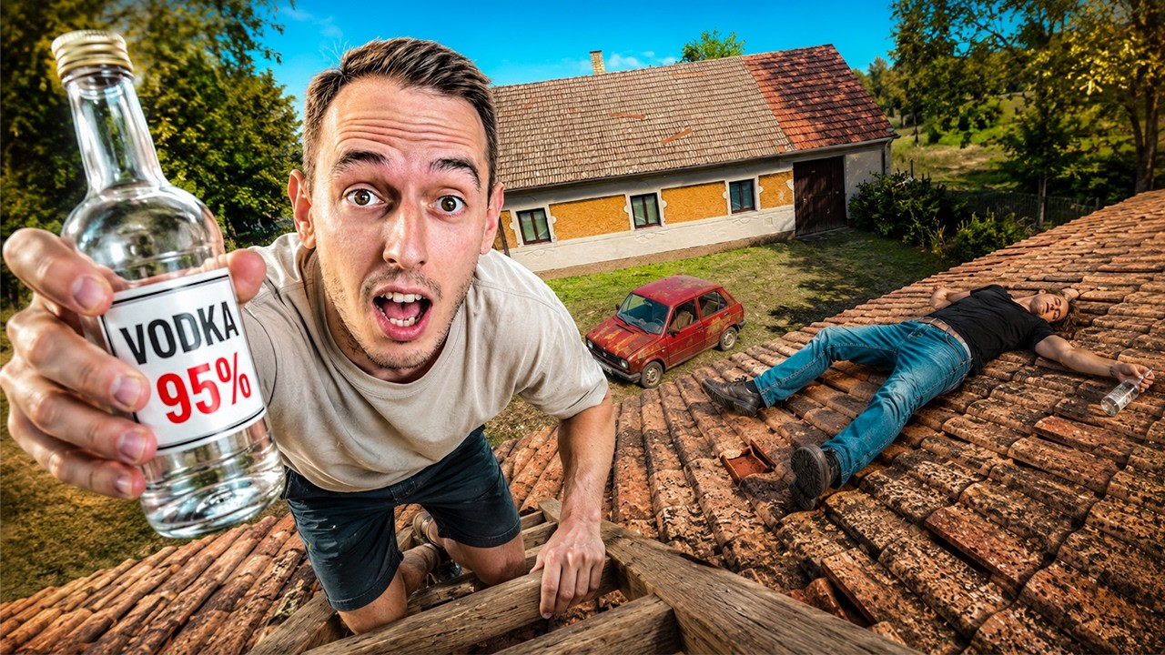 ZACHRAŇUJU OPILÉHO SOUSEDA ZE STŘECHY! 😂 | Cheap Car Repair #4
