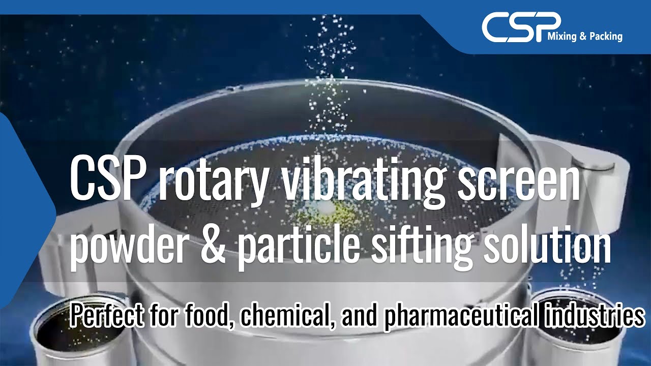 CSP Rotary Vibrating Screen | High-Precision Powder & Particle Sifting Solution