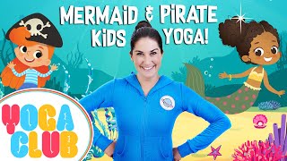 Mermaids & Pirates: Yoga Club (Week 1) | Cosmic Kids screenshot 4