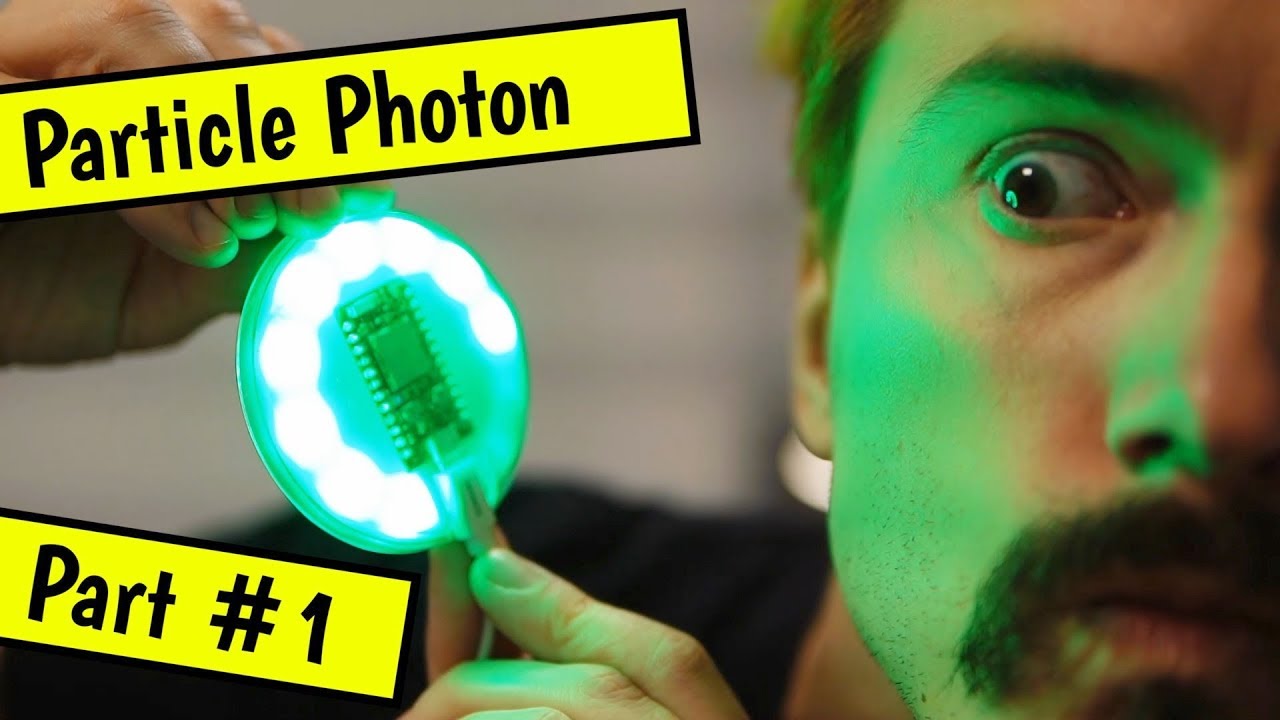Coding on a Particle Photon Internet Button - Part #1