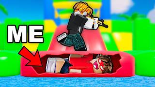 Using GLITCHES To Cheat In Rivals Hide \u0026 Seek!